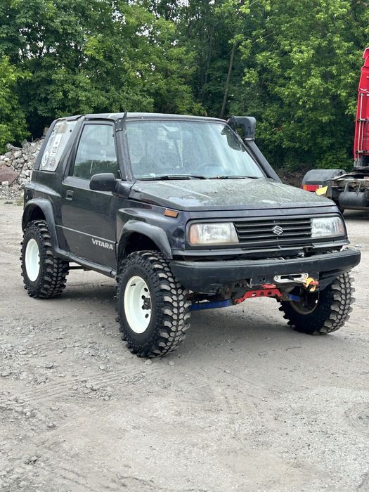 Suzuki Vitara LPG, zmota, offroad
