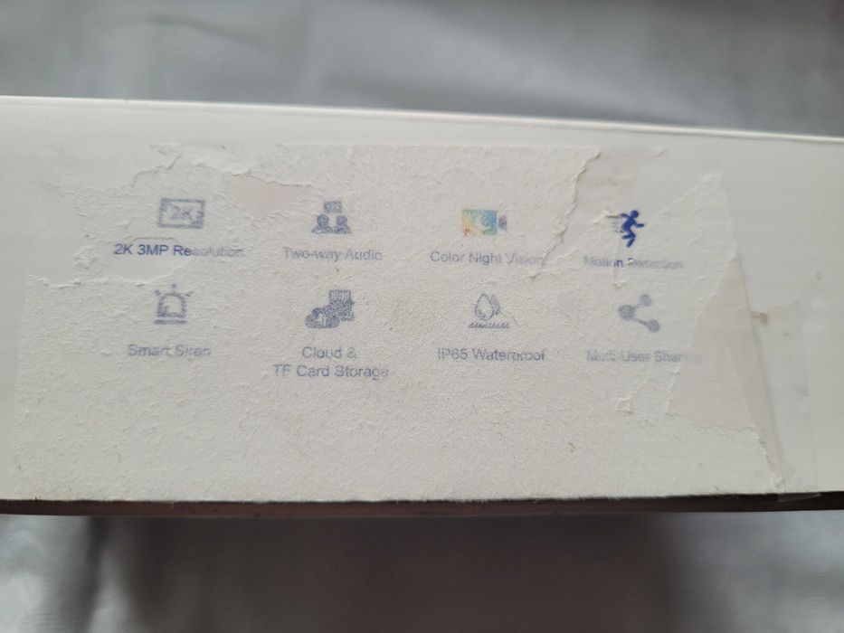 2x kamera zestaw kamer na zewnatrz i wewnatrz 2k