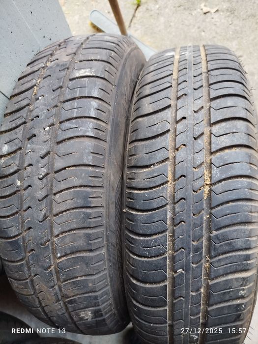 Jantes de 13 polegadas com pneus quase novos