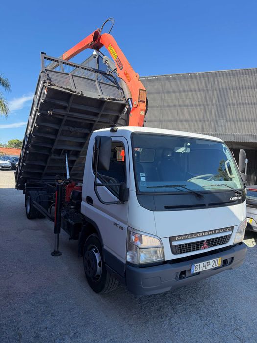 Camião Mitsubishi canter 9T Grua e báscula 4.9cc
