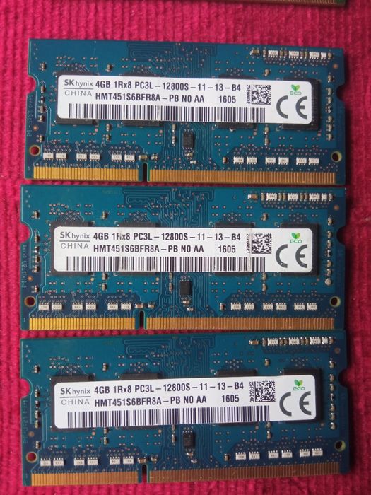 Оперативна пам'ять ноутбука 4Gb DDR3