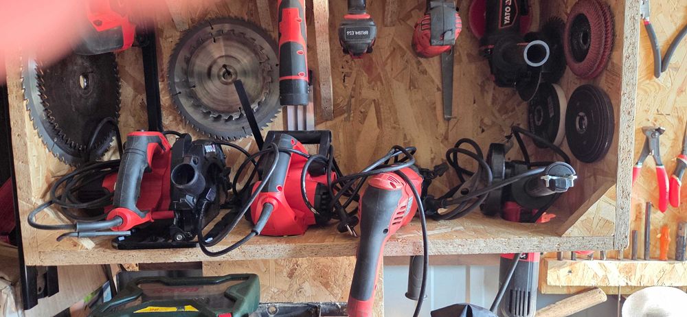 Półka narzędziowa własnoręcznie robiona - dedykowana pod Yato