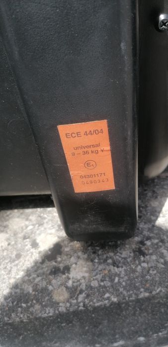 Cadeira auto Recaro