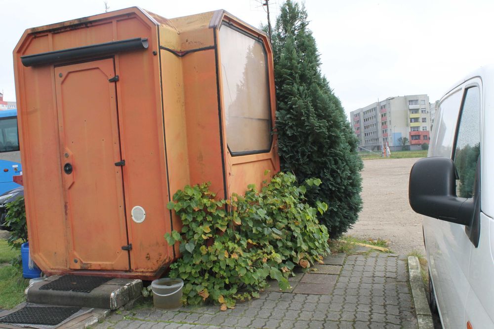 Budka stróżówka kiosk