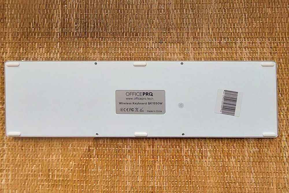 •	Бездротова клавіатура OFFICEPRO SK1550W, як нова