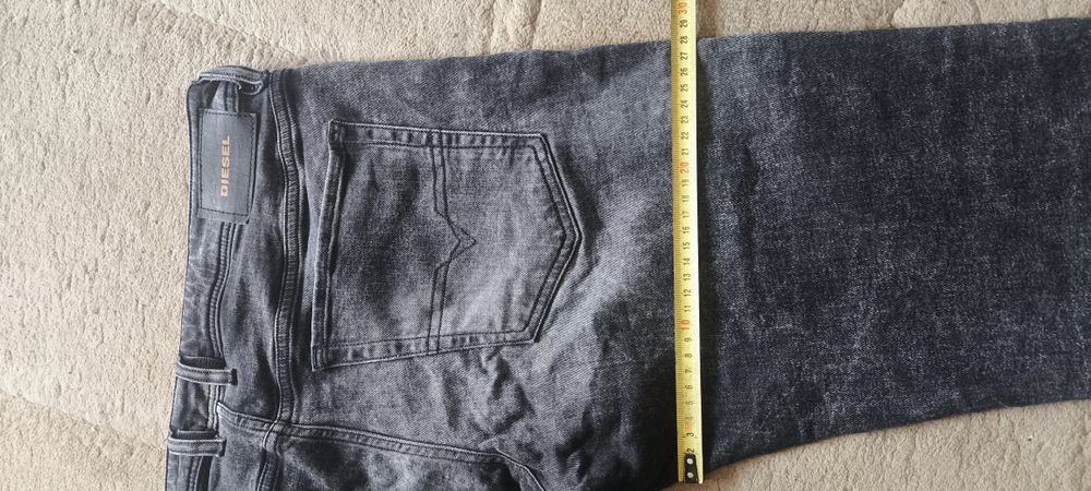 Джинси Diesel Sleenker Skinny W36 L32 Оригінал (Сірі/Чорні)
