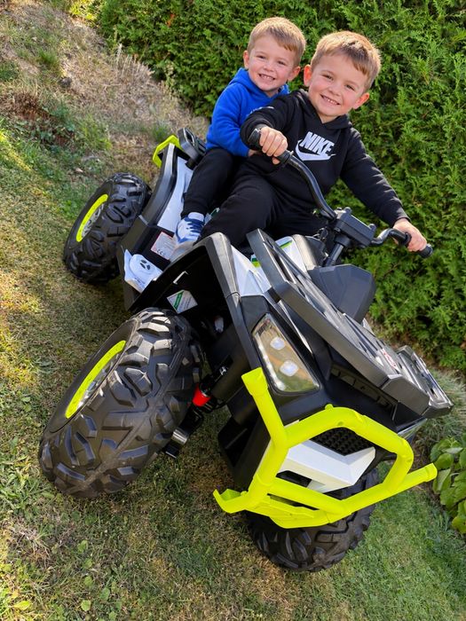 Quad na Akumulator XMX607 Biały Bardzo Duży! GWARANCJA
