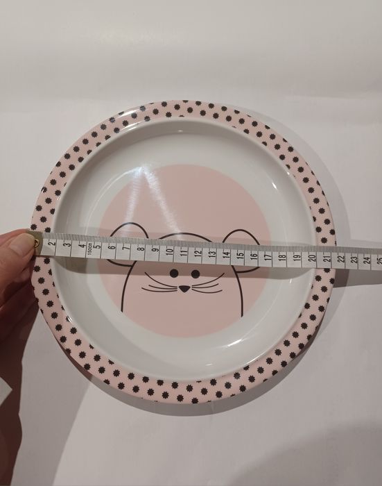 Talerzyk z melaminy Myszka Little Chum 21,5 cm