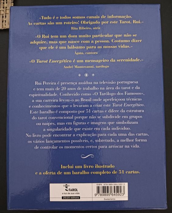 Vendo Tarot vários na caixa, com livros ótimo estado novos.