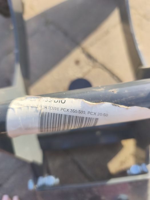 Kółka transportowe do zagęszczarki Belle pcx 20/50 nowe