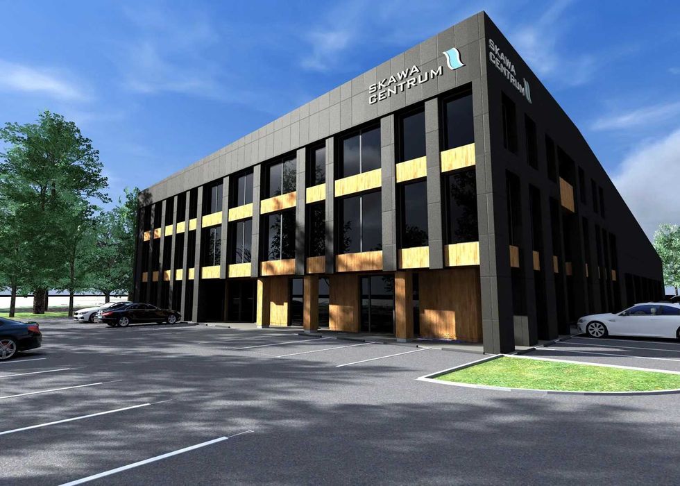 Galeria SKAWA/ Budynek handlowo- usługowy/ ul. 3 Maja, Wadowice