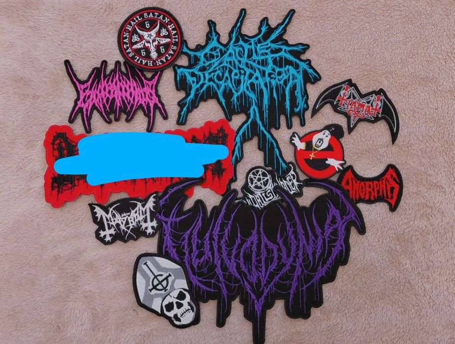 Мерч, нашивки, бекпатчі метал гуртів
400 гривень