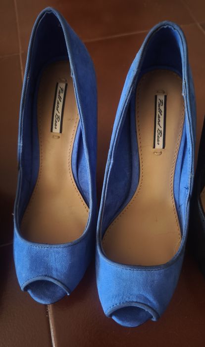 Sapatos Nº36(altos) Novos e semi usados