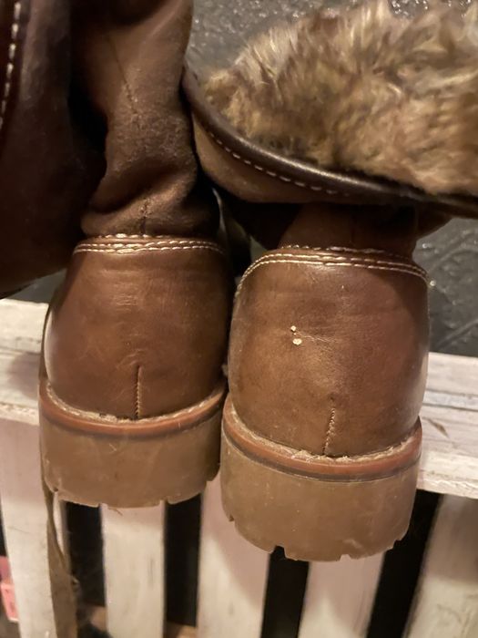 Buty ocieplane botki Clara Barson cieple z futerkiem 37