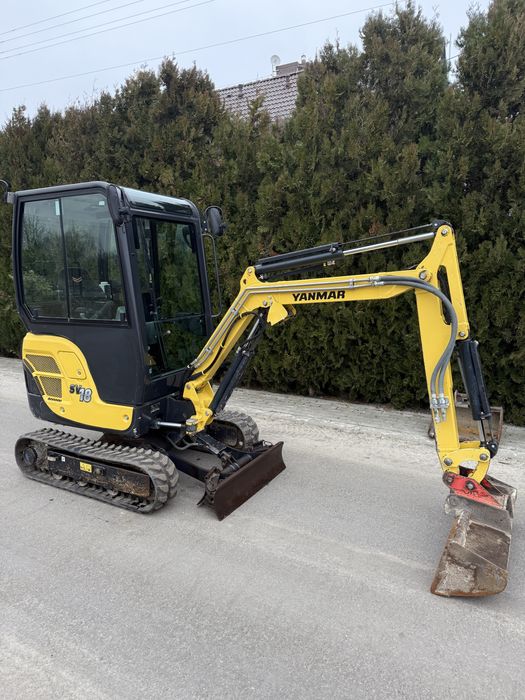 Minikoparka Yanmar SV18