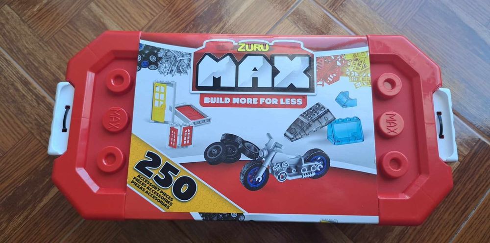 NOVO Caixa de construção 253 peças Blocos e Acessórios