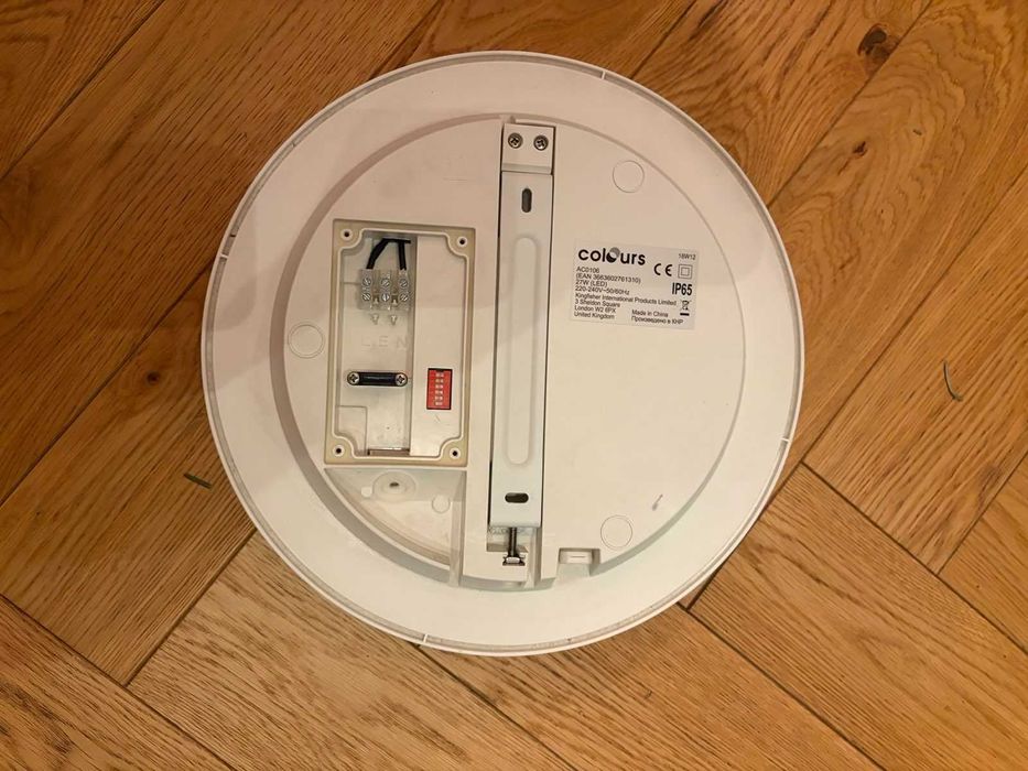 Lampa Plafon okrągły LED Colours AC0106 IP65 28 cm z czujnikiem ruchu