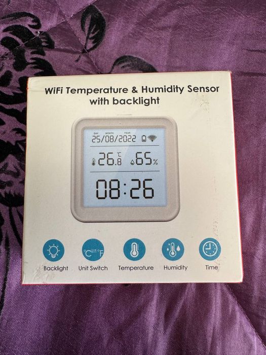 Термогігрометр Tuya Zigbee TH08