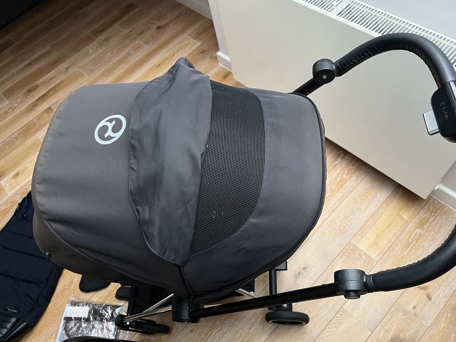 Wózek Cybex Mios + nosidełko + śpiwór zimowy