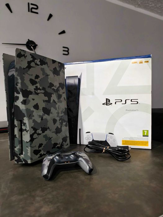 Playstation Ps5 + 2 pady + pudełko - stan idealny