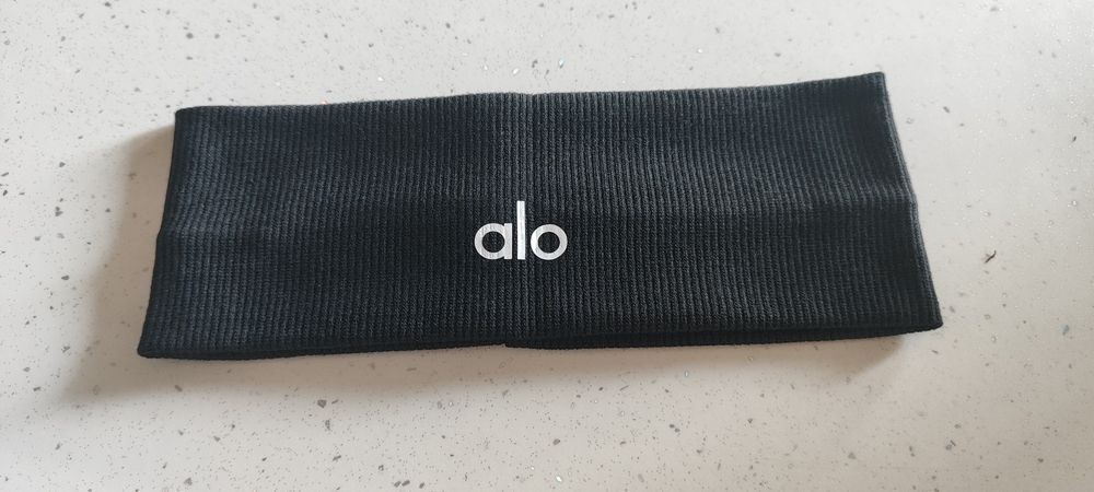 Hit logo opaska 8 cm na głowę włosy trening Alo sport