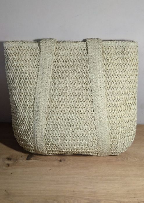 Kosz torba letnia pleciona Boohoo Styl