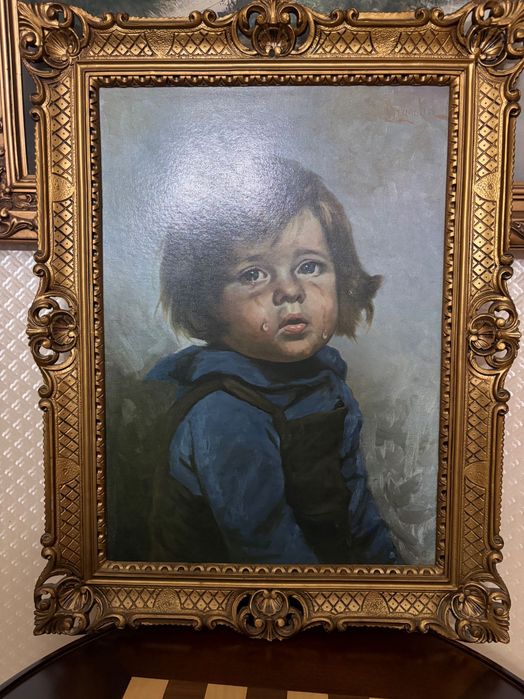 Quadro “Menino da Lágrima”