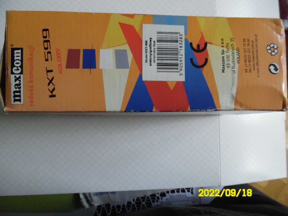 Sprzedam telefon stacjonarny marki Maxcom model KXT-599