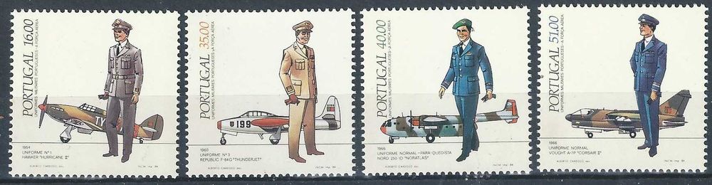 Selos Mundifil No. 1645/1648 MNH