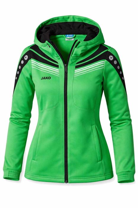 AU16 JAKO Bluza Damska Polarowa Ocieplana Z Kapturem Sportowa 44/XL