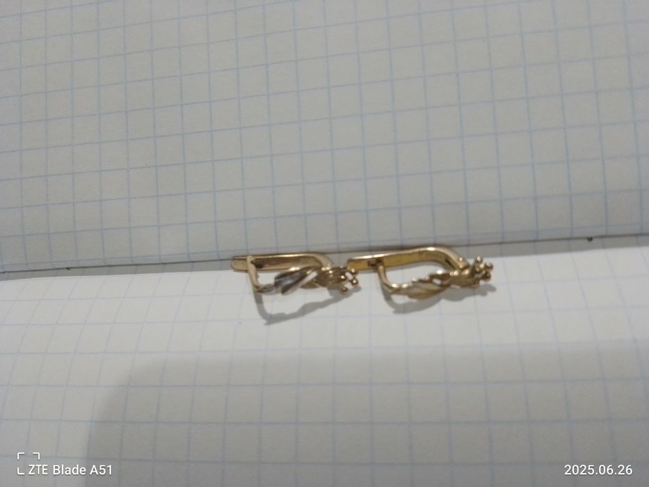 Золоті сережки 583 проба