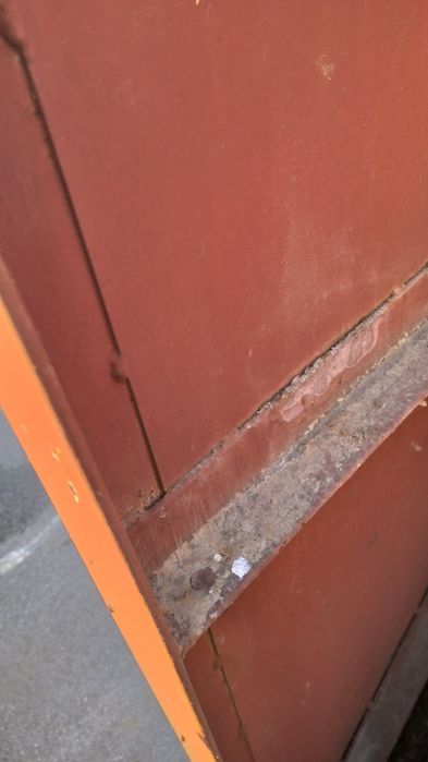 Ворота из металла, 2 половинки (уголок 60х60 см)