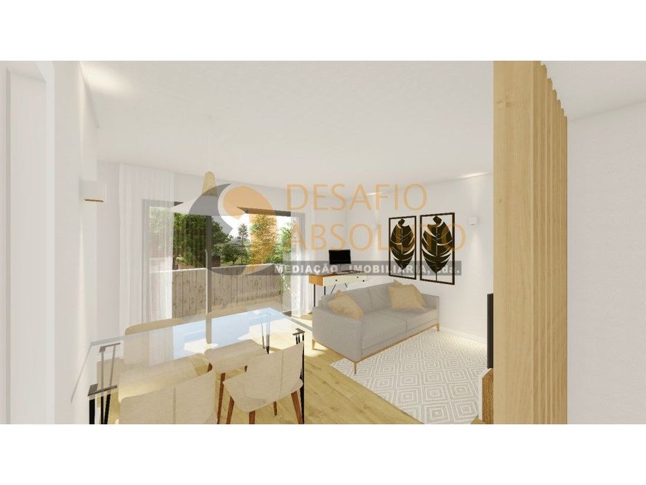 Apartamento NOVO T2+1 c/ Sotão e varandas. Quinta do Conde