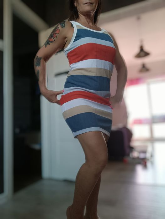 Tunika letnia w paseczki