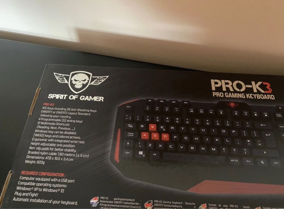 Teclado Gaming (Spirit of Gamer)