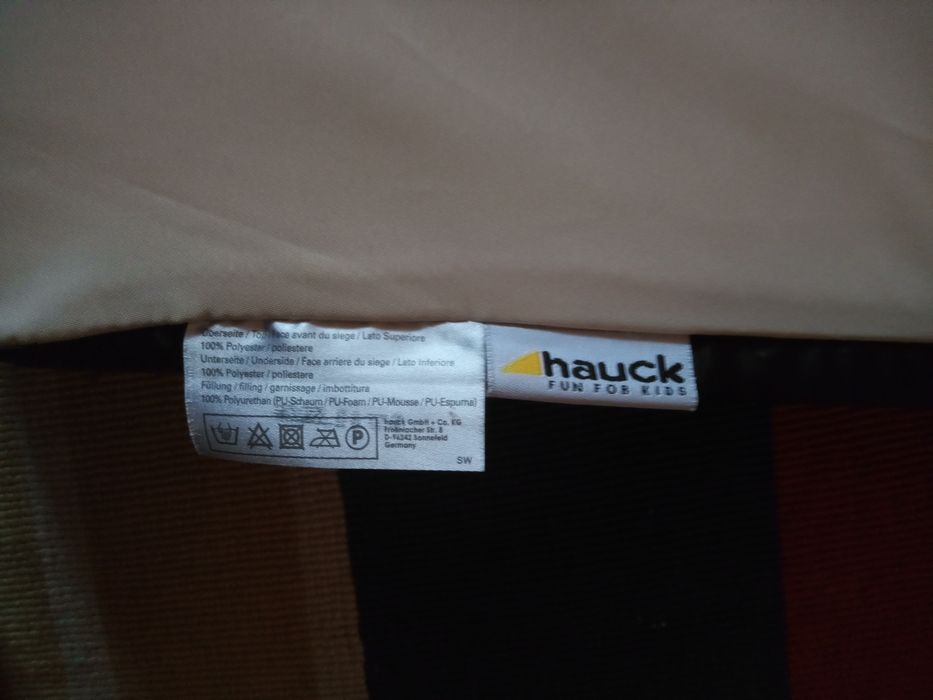 Materac turystyczny Hauck 120x60 składany