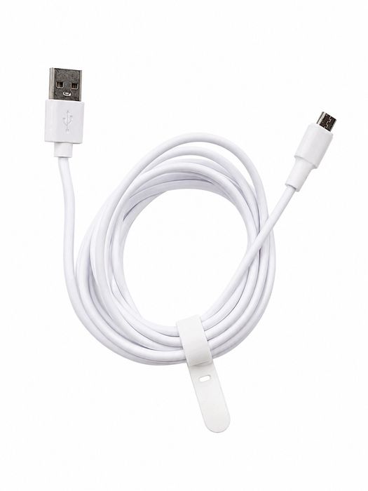 Kabel Usb-A Do Micro Usb 2 M Biały Do Ładowania