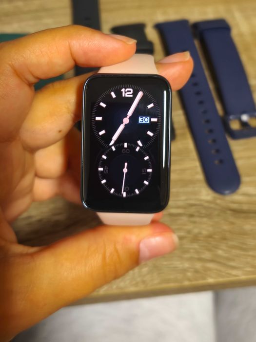 Xiaomi Smart Band 7 pro - Preto com acessórios