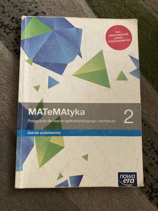 Sprzedam podręcznik do mstematyki kl2
