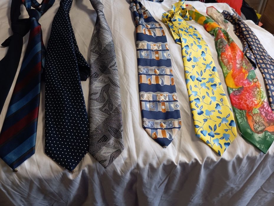 Krawaty męskie Jedwabne