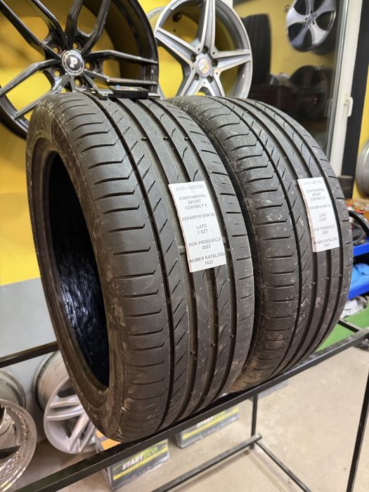 Opona letnie 225/45R18 95W XL Continental Sport Contact 5 | 2023 1 szt