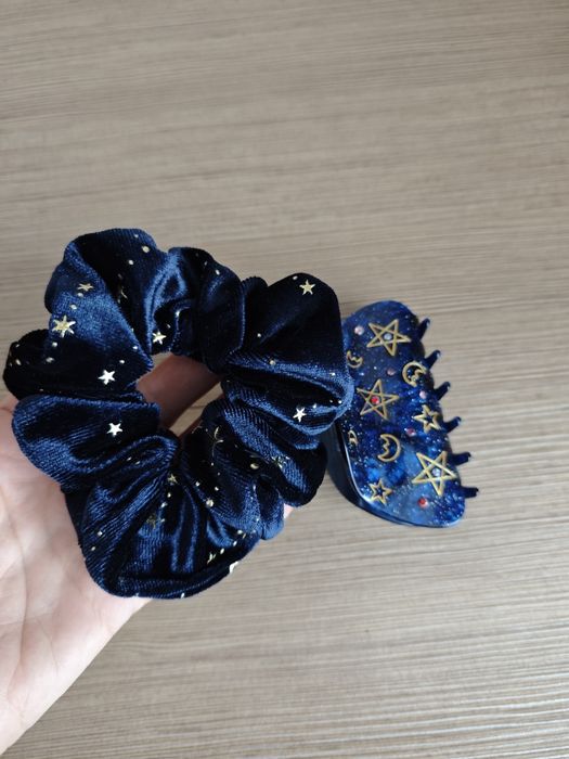 Резинка заколка крабик