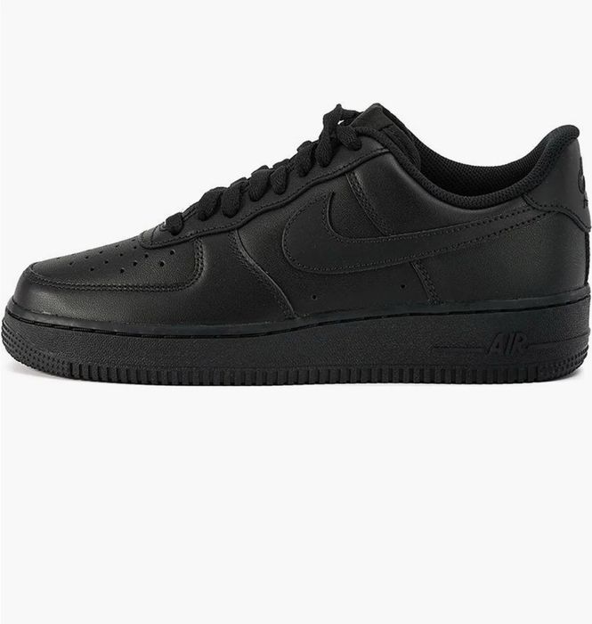 Оригінал! Кросівки Nike Air Force 1 (чорні) (42) Нові з бірками!