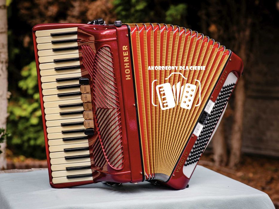 Akordeon Hohner Verdi IV 120 Basów Musette Ozorków • OLX.pl