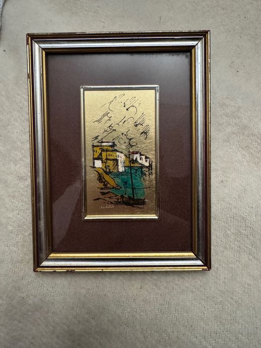 Вінтажна картина золото Італія