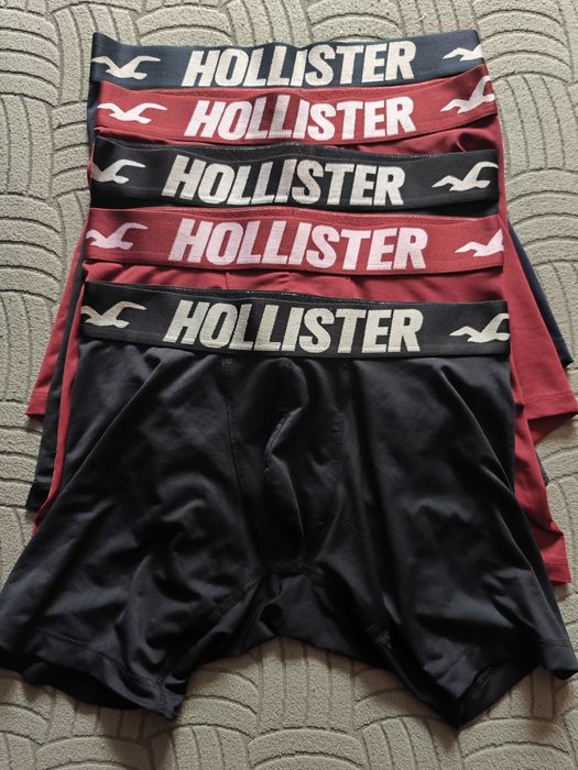 Hollister bokserki męskie 7 sztuk rozmiar XS.