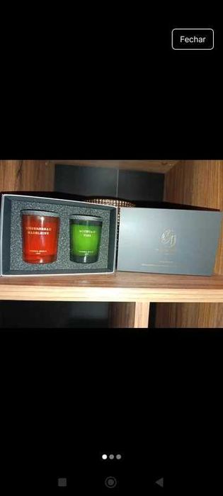 Set 2 Velas - Gingerbread Madaleine/Mountain Pine -70GR -Cereria Molla