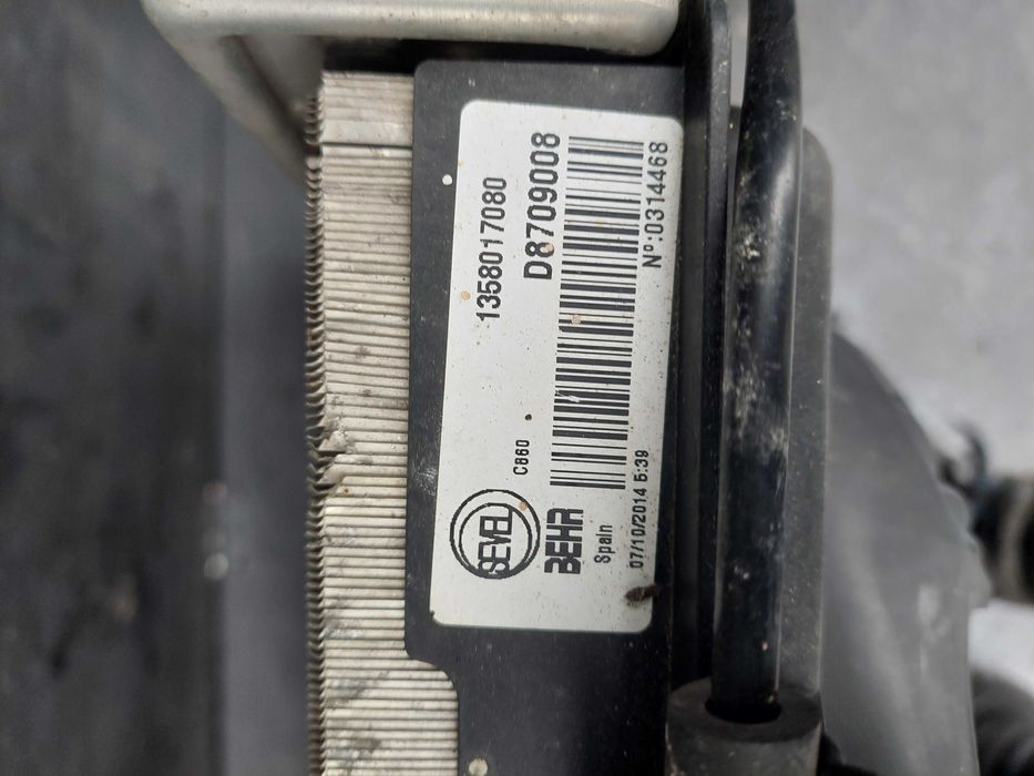 Fiat Ducato III Lift 2.2HDI Komplet Chłodnice Wentylator