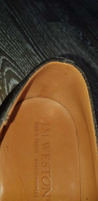 Buty męskie marki J.M. Weston oxford- rozmiar 42