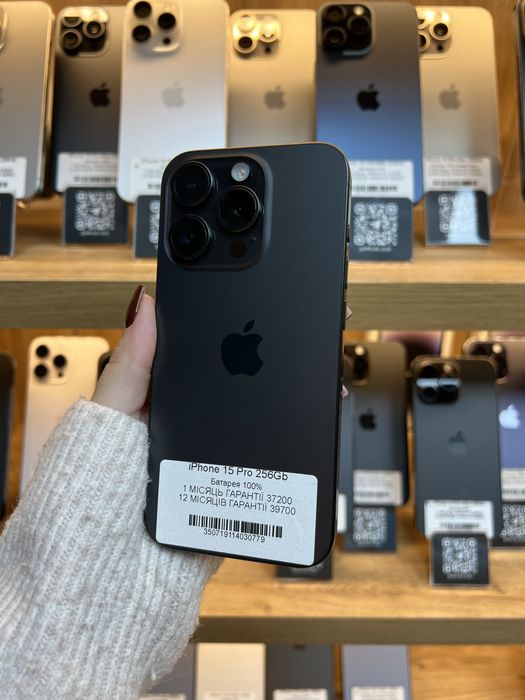 iPhone 15 Pro 256Gb 100% Батарея | Гарантія